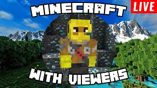 🔴Minecraft Hive Live🔴 - Hive - Bedwars - Skywars - Custom Servers - Playing with Viewers - Realms