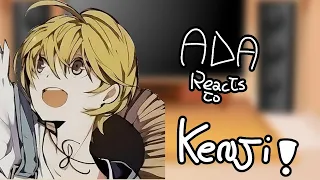 🌱 ADA Reacts to Kenji Miyazawa 🐄 | BSD 1/1