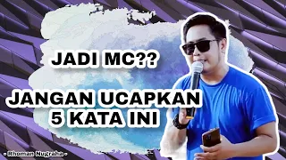 " 5 KESALAHAN KATA YANG SERING DI UCAPKAN MC " #SISIEMSI