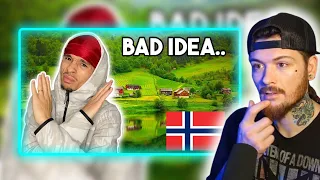 American Reacts to 11 REASONS why you should NEVER move to Norway (American perspective)