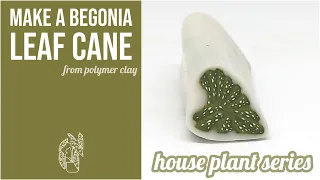 Polkadots are Fun! Polymer Clay Leaf Cane Tutorial
