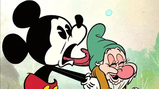 Mickey Mouse Shorts But The Context Was Hit By A Train