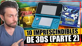 Ptros 10 JUEGAZOS Imprescindibles de Nintendo 3DS (Parte 2) DEMASIADOS JUEGAZAOS que Debes Jugar!