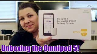 Omnipod 5 Unboxing! | T1D LINDSEY |