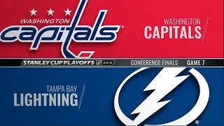 Washington Capitals vs Tampa Bay Lightning – May  23, 2018 ¦ Game 7 ¦ Stanley Cup 2018  Обзор