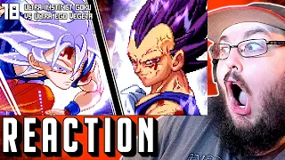 [What-If] Ultra Instinct Goku VS Ultra Ego Vegeta. (By @Hyourinjutsu) REACTION!!!