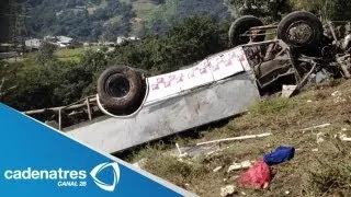 Aumenta el número de muertos por accidente en la carretera Naucalpan-Toluca