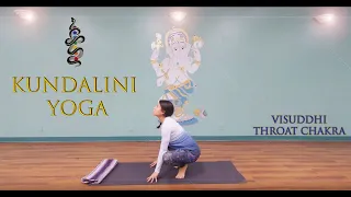 Kundalini Yoga for Vishuddhi (Throat chakra).