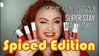 Superstay Matte Ink "SPICED EDITION" (Maybelline)