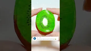 풍선테이프로 귀여운 키위🥝말랑이 만들기 - Cute Kiwi Squishy DIY with Nano Tape#밍투데이#테이프풍선