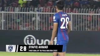 Goal 0-2 Syafiq Ahmad | Kelantan United Vs JDT | Suku Akhir | Tm Piala Malaysia 2022 | 1st Leg