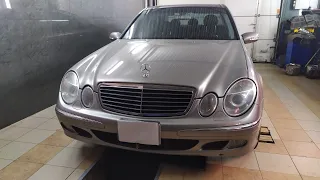 Mercedes w211 не заводится