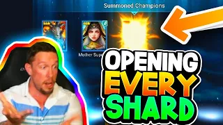 OPENING EVERY SHARD! HOW MANY LEGGOS?