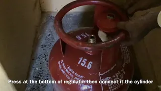 How  To Fix Gas Cylinder With Regulator