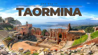 ONE DAY IN TAORMINA (ITALY) | 4K 60FPS | A wonderful place on the east coast of Sicily