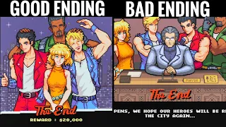 Good Ending & Bad Ending | All Endings | Double Dragon Gaiden : Rise of the Dragons