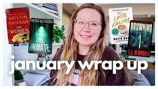 JANUARY WRAP UP 2024 + my new reading journal [book planner]