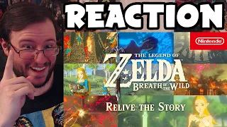 Gor's "Relive the Story of The Legend of Zelda: Breath of the Wild" Story Recap REACTION