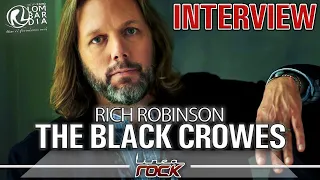 THE BLACK CROWES - Rich Robinson "Happiness Bastards" interview @Linea Rock 2024 by Barbara Caserta