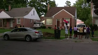 Neighbors hold vigil held for 12-year-old killed on Detroit’s west side