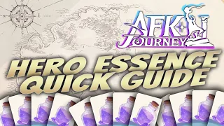 Quick Guide to Hero Essence in AFK Journey