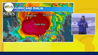 Idalia makes landfall in Florida l GMA