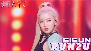 [STAYC] 스테이씨 시은 'RUN2U' 직캠 교차편집 (Fancam Mix)