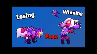 Trixie Colette Winning + Losing Pose   Brawl Stars