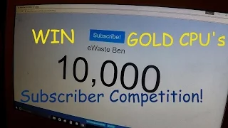 WIN CPU's & Sim Cards - 10,000 Subscriber Give Away "Closed"