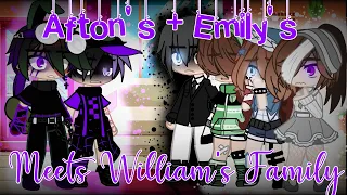 Afton and Emily's meets William's Family || Cringe💩 || ❗MY AU❗|| Cloudy_Soul