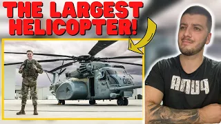 British Reacts To The Navy's Largest Helicopter MH 53