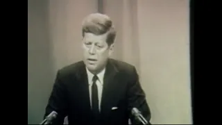 Foreign Affairs Highlights from JFK's First, Groundbreaking, LIVE Televised News Conference - 1961