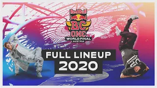 FULL LINEUP | Red Bull BC One World Final Austria 2020