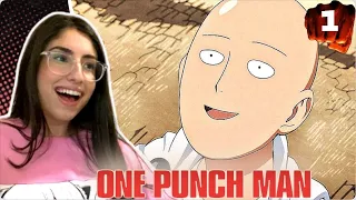 ONE PUNCH MAN EP 1 REACTION | OPM (reupload)