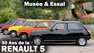 50 ans pour la RENAULT 5 - L'histoire & Essai de 1972 à aujourd'hui