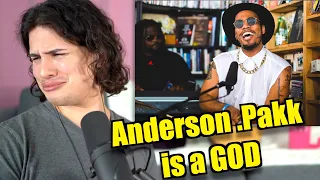 Vocal Coach Reacts to Anderson Paak's Tiny Desk (Live Performance)