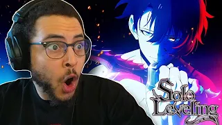 WHAT IS THIS GONNA BE?! Solo Leveling Trailer Reaction!