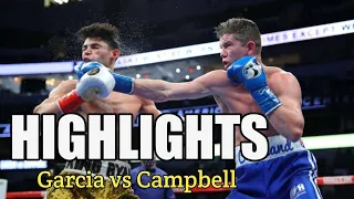 Garcia vs. Campbell Fight Highlights | Knockout