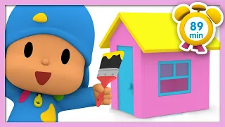 🏠POCOYO in ENGLISH - Most Viewed Videos: Season 4 [89 min] Full Episodes VIDEOS & CARTOONS for KIDS