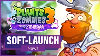 Plants vs Zombies 3: Welcome to Zomburbia SOFT-LAUNCH (News) | PvZ 3 Welcome to Zomburbia