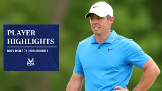Rory McIlroy Shoots Determined 3-Under 68 | Round 3 Highlights | 2024 PGA Championship