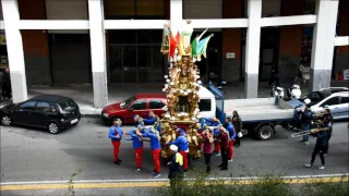 Catania, candelora dei panettieri in via Torino