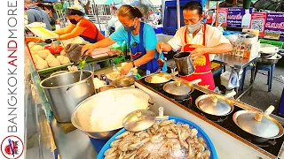 Spicy THAI Noodles And More Yummy STREET FOOD In Thailand