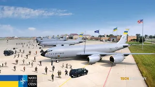 150 Ukrainian KC-135 Pilot Rushed to Battlefield from Danylo Halytskyi Air Base, UKRAINE