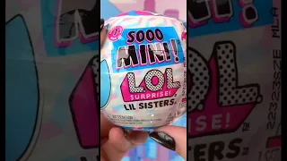 RARE Sooo Mini #shorts #lolsurprise #asmr #unboxing #reels #toys #mini