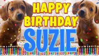 Happy Birthday Suzie! ( Funny Talking Dogs ) What Is Free On My Birthday