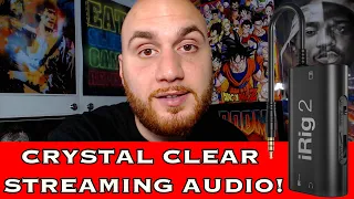 How To Get Crystal Clear Audio On Your DJ Live Stream Videos | IRIG 2 Tutorial