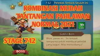 TANTANGAN NORMAL 7-12 LORDS MOBILE 2021