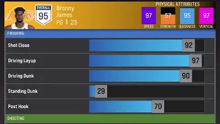 Playmaking slasher build in NBA 2K22 MOBILE!