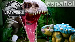 ¡Bumpy Sobrevive la Pelea con Indominus Rex! | JURASSIC WORLD